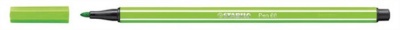 Filctoll, 1 mm, STABILO "Pen 68", világoszöld