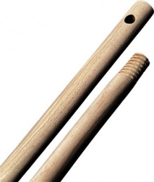 Nyél, fa, menetes, 120 cm, BONUS