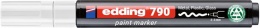 Lakkmarker, 2-3 mm, PCR, EDDING "790", fehér